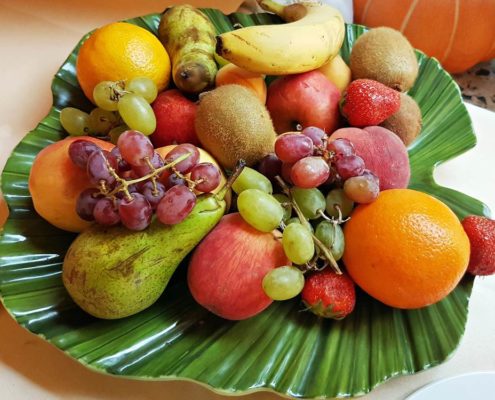 Fresh seasonal fruits