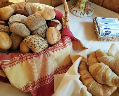 Large selection of fresh pastries